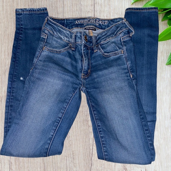 American Eagle Outfitters Denim - American Eagle Jeggings Jeans, Super Stretch X, size 00